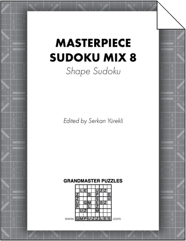 Masterpiece Sudoku Mix 8: Shape Sudoku