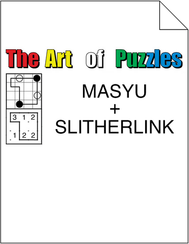 The Art of Puzzles: Masyu and Slitherlink